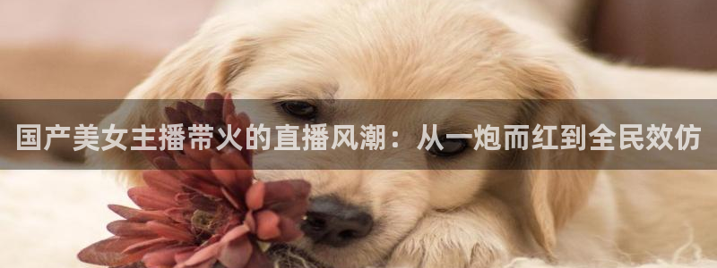 上海五星体育节目单：国产美女主播带火的直播风潮：从一炮而红到全民效仿