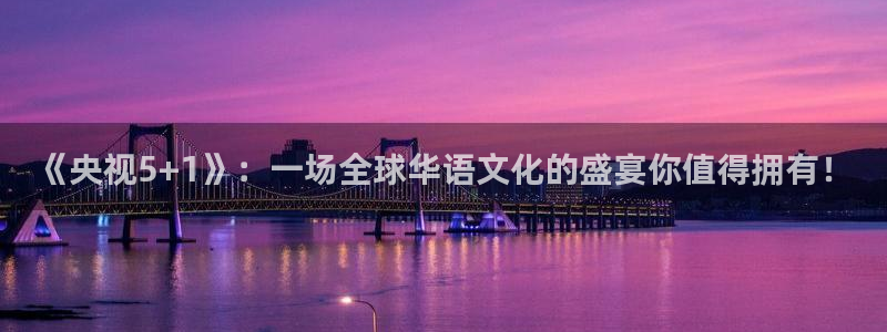 五星体育强强三人组：《央视5+1》：一场全球华语文化的盛宴你值得拥有！